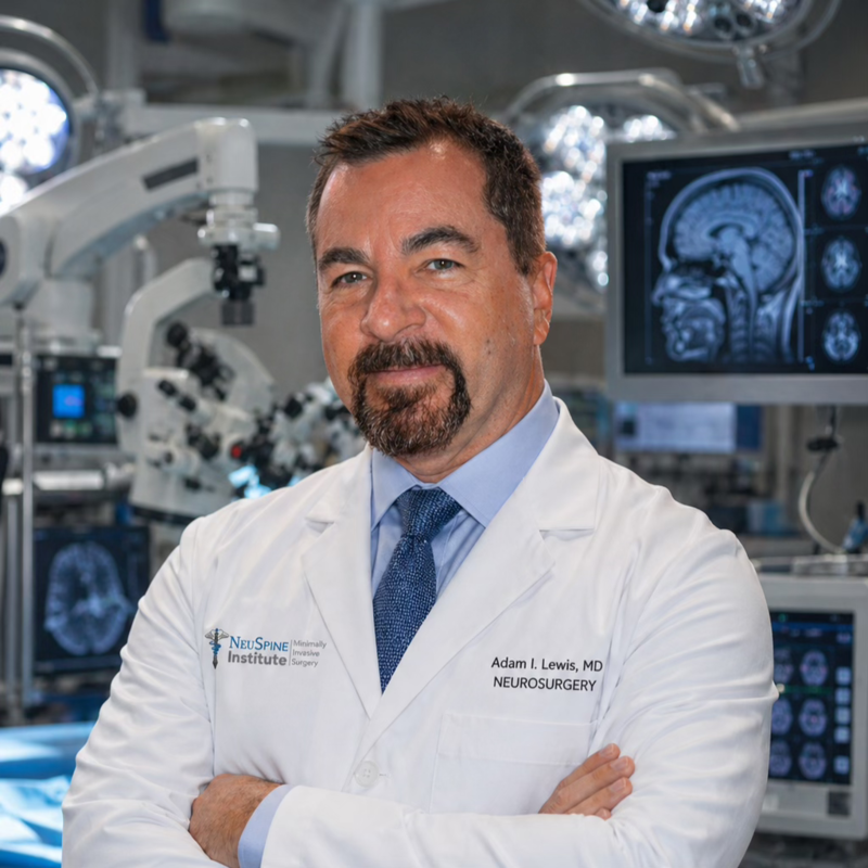 Adam I. Lewis, MD, neurosurgeon at the Pituitary Surgery Center at the Hospital for Endocrine Surgery
